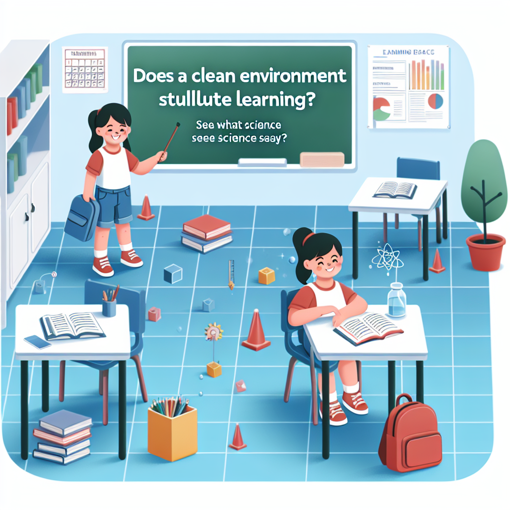 Ambientes limpos estimulam o aprendizado? Veja o que diz a ciência