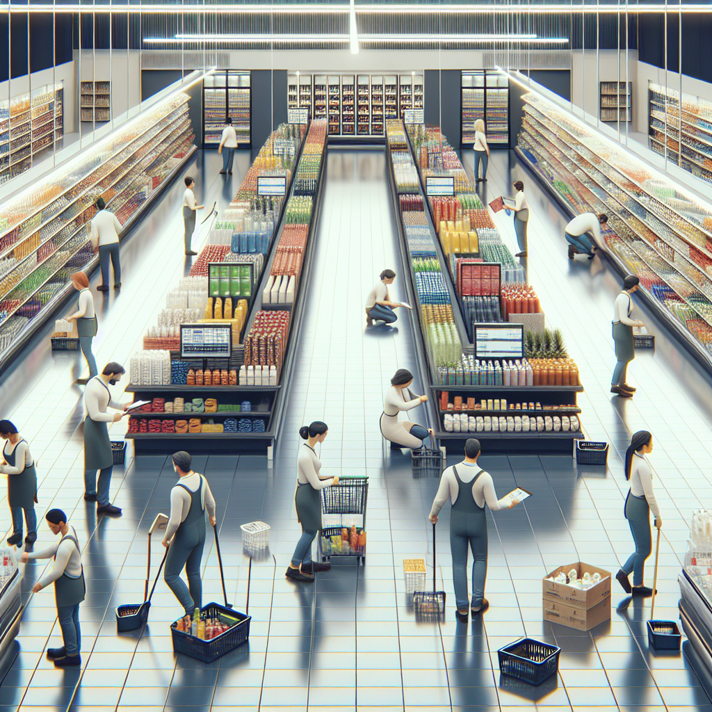 Supermercados limpos: mais que higiene, é estratégia de venda